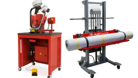 The PlastGrommet Multipress and RollMax e-Lifter Pro will both be on display at Printing United Expo