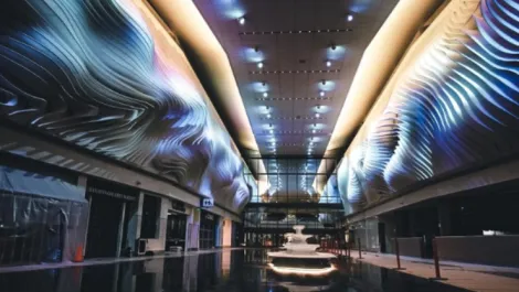 The Look Company redesigned the interior of the Salt Lake City Airport