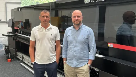 Ottimo Digital's Andrew Thomas (left) and Craig Boxley