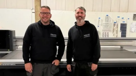 Spectra's Marc Beresford (L) and Adam Moore